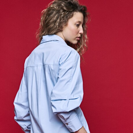 CAMISA INDRA Celeste