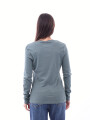 REMERA BASICA PETRA RIBB VERDE
