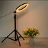 Anillo Aro Luz Led Tripode Soporte Flexible 2.2m 3 Niveles sin Control
