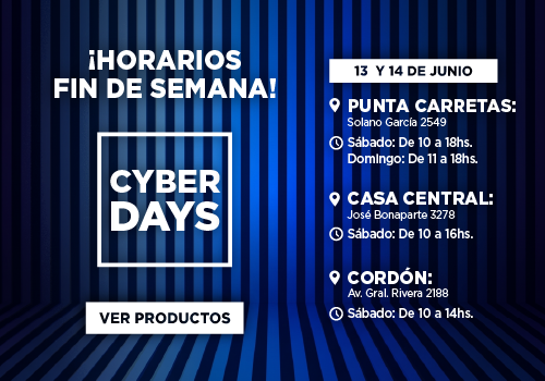 Horarios Especiales CYBER