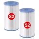 INTEX PACK 2 FILTROS S2 REPUESTO ORIGINAL JACUZZI PURE SPA Intex Pack 2 Filtros S2 Repuesto Original Jacuzzi Pure Spa