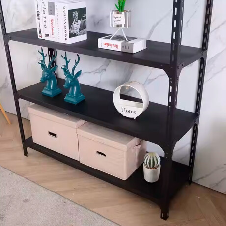 ESTANTERIA PARA CARGAS LIVIANAS 300x800x2000mm Estanteria Metálica Para Cargas Livianas Negra 30x80x200 cm