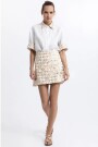 CAMISA FLAKES MANGA CORTA Blanco