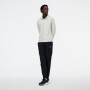 Casaca Running Space Dye 1/4 Zip Hombre Grey