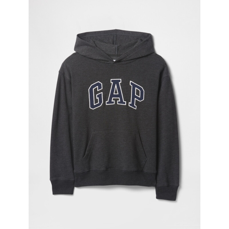 V-FRCH FT BAS HERITAGE LOGO PO LIGHT HEATHER GREY B08 L B85