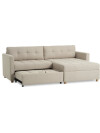 Sofá cama chaise longue TEGLHUSE beige Sofá cama chaise longue TEGLHUSE beige