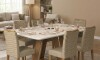 Mesa de Comedor 160 Beige - Linea Celeste Milán Mesa de Comedor 160 Beige - Linea Celeste Milán