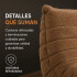 Sillón ComboHome Toggo 1 Cuerpo Lazy Sofa Puff Corderoy Marrón 1