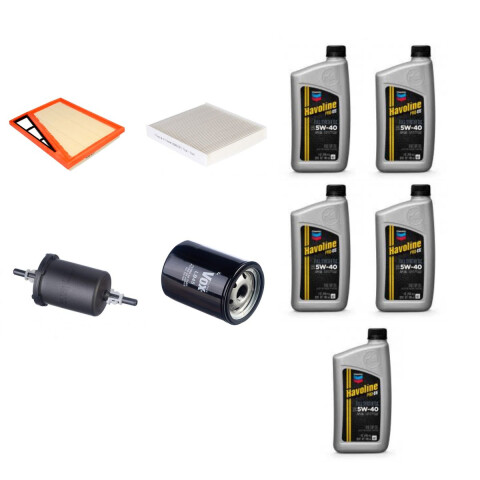 KIT DE FILTROS Y ACEITE 5W30 TEXACO Kit De Filtros Y Aceite 5w30 Texaco