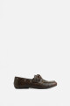 Mocasin acordonado chocolate