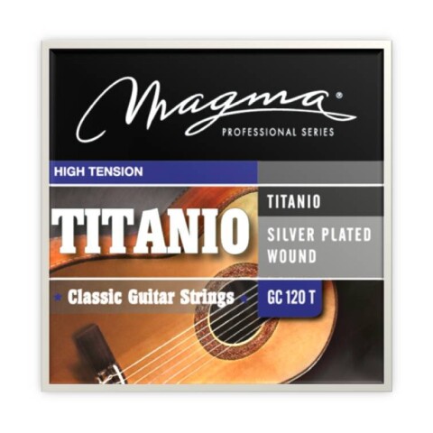 Encordado Guitarra Clásica Magma Tens. Alta Titanium GC120T Unica