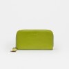 Billetera Paz en cuero graneado Moss