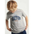 CAMISETA MM MASC CINZA MESCLA