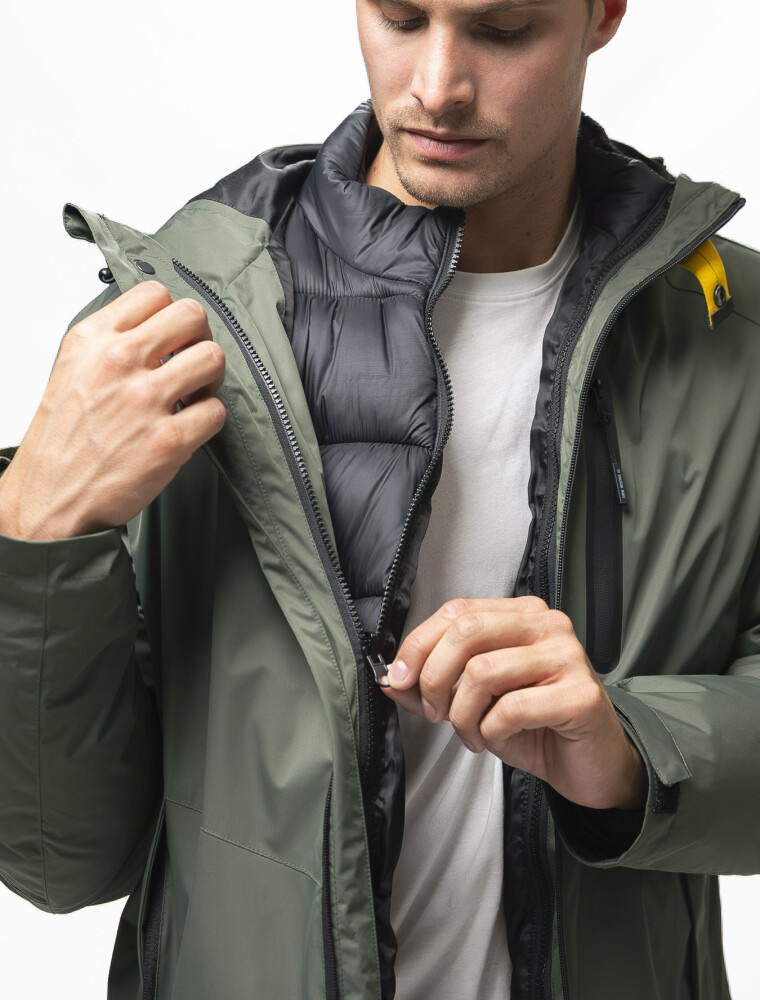 Campera Forum Andes Kaki