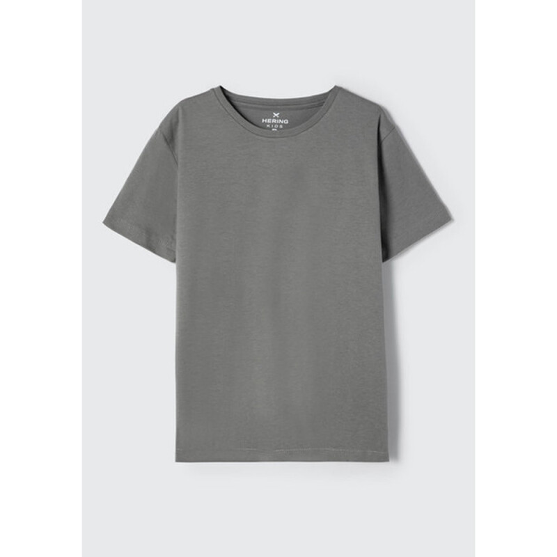 CAMISETA MM MASC GRIS MEDIO