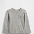 BF LS SLD ORG LIGHT HEATHER GREY V6