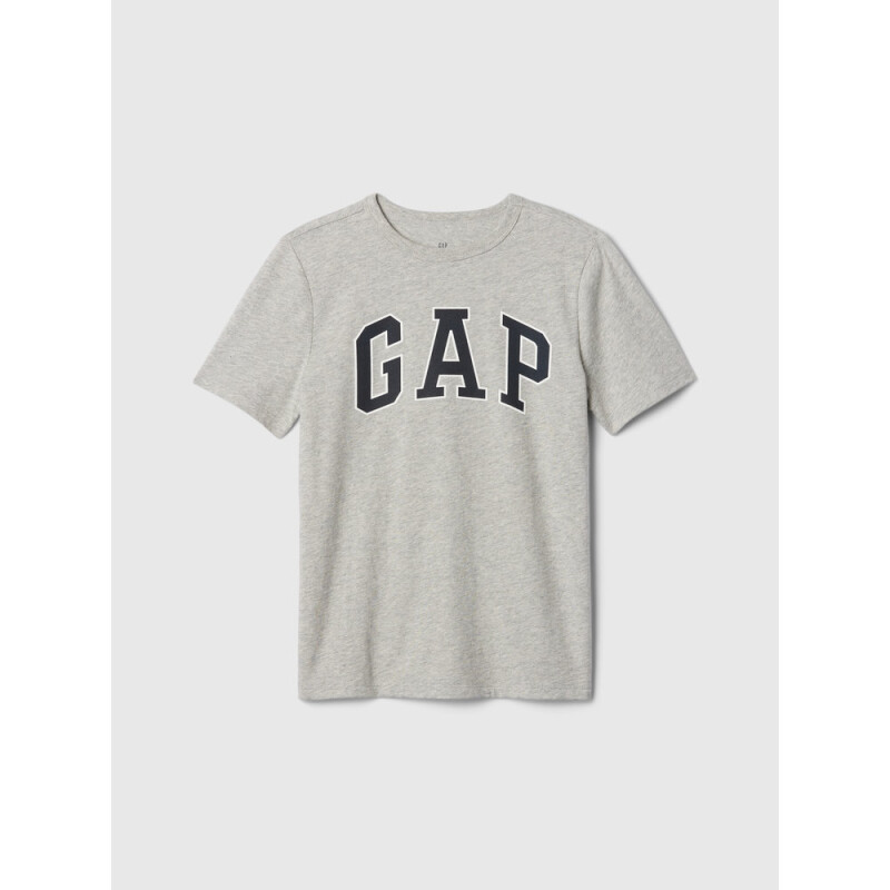 V-BAS SS LOGO TEE LIGHT HEATHER GREY B08
