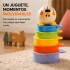 Juego Didáctico Top Bright de Vasos Apilables 6 Piezas NARANJA