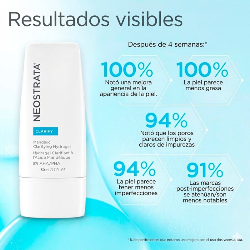 Neostrata Clarify Hidragel Mandelic 50 Ml. Neostrata Clarify Hidragel Mandelic 50 Ml.