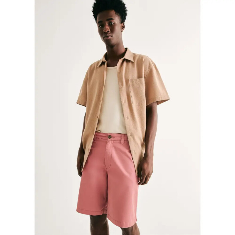 BERMUDA MASC ROSA CLARO