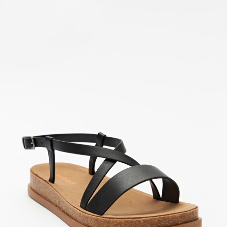 SANDALIA TULSAN Negro