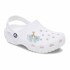 Jibbitz Blue and Gold Flower Blossom Multicolor