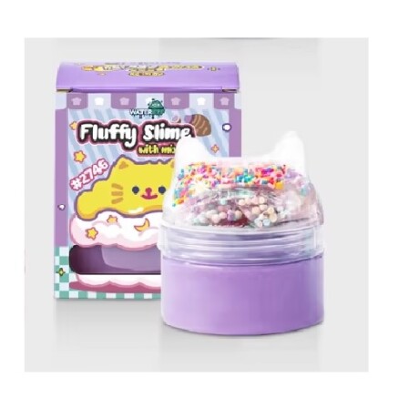 SLIME Fluffy con Mix-ins Dasheen