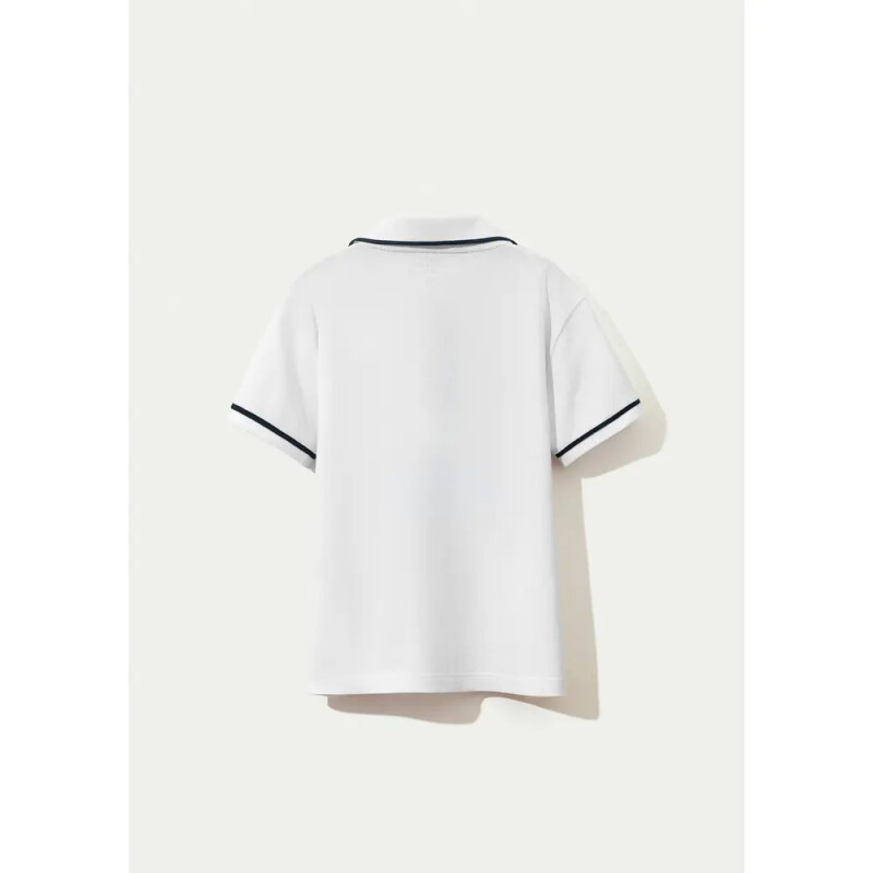 CAMISA POLO MM MASC OFF WHITE