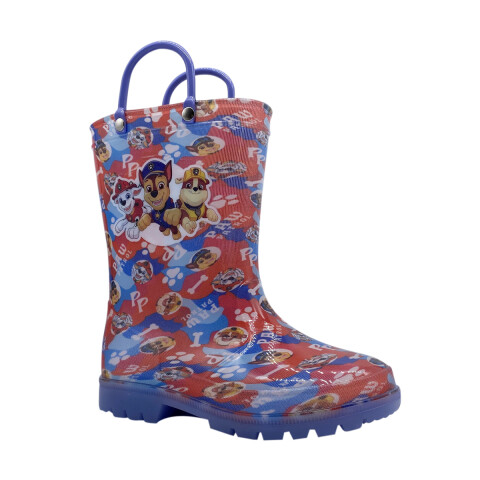 Botas de Lluvia Infantiles Paw Patrol Talle 24 al 29 U