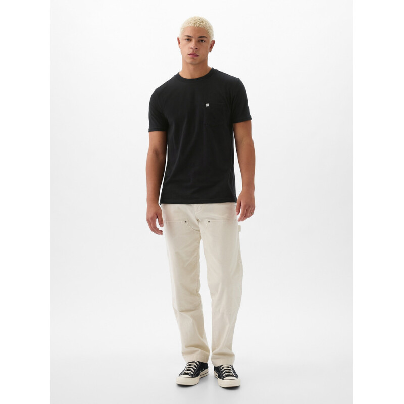INTL - F SS PKT T LOGO BLACK