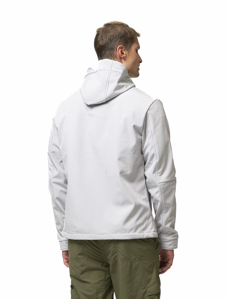 Campera Neopreno Scandinavian Santa Fe Gris Claro