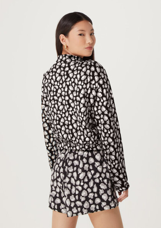 BLUSA ML FEM ROSA CLARO