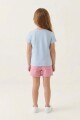 Remera m/c estampada San Francisco CELESTE