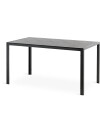 Mesa de jardín JERSORE A80xL140 negro Mesa de jardín JERSORE A80xL140 negro