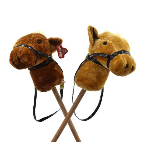 Caballo con Palo, Luz y Sonido Montable Colores Surtidos 92 cm U