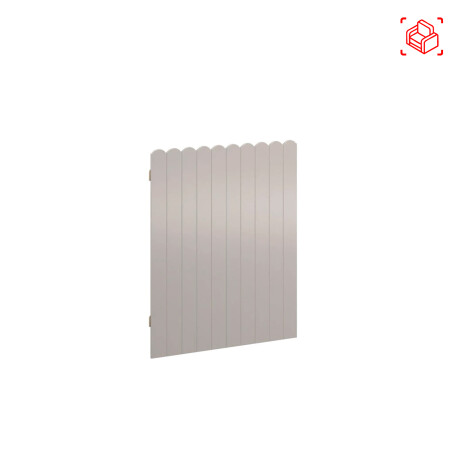 PANEL SMALL MDF GRIS FELICITAS KIDS