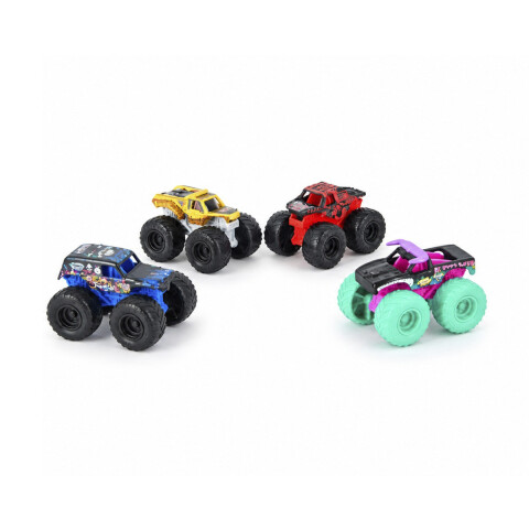Pack x 4 Auto Monster Jam Diseños Surtidos Escala 1:64 U