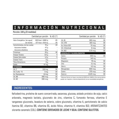 ¡OFERTA IMPERDIBLE! Ultra Mass 1500gr ENA - Chocolate ¡OFERTA IMPERDIBLE! Ultra Mass 1500gr ENA - Chocolate