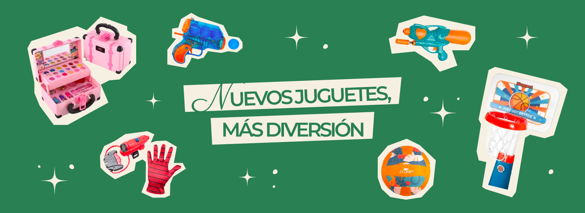 Nuevos juguetes más diversión