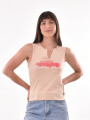 MUSCULOSA MARINO BEIGE CLARO
