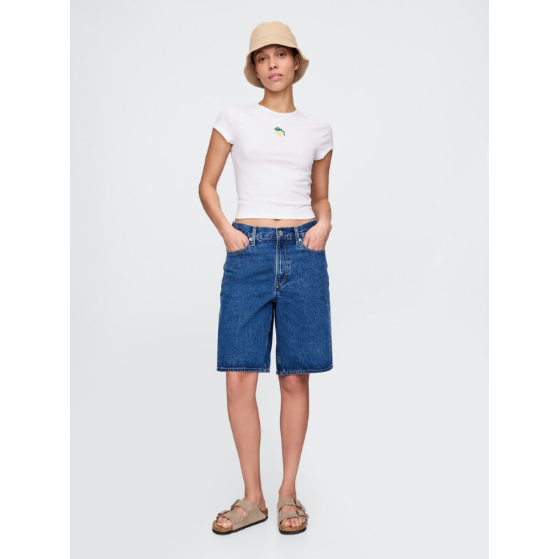 GRAPHICS - SS EVERYDAY JERSEY FITTED CREW FRESH WHITE