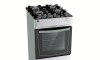 Cocina A Gas - James Mesa Vidrio Frente Inox Inox