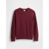 LS COTTON CREW RED DELICIOUS