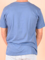 REMERA REVERSE AZUL.