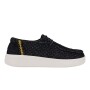 Wendy Rise Perf Canvas - Mujer Black