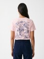 REMERA MICKEY ROSADO.
