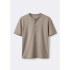 CAMISETA MM MASC MARROM CLARO