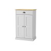 Zapatera 2 Puertas 1 Cajón - Línea Valenciana - Blanco Zapatera 2 Puertas 1 Cajón - Línea Valenciana - Blanco
