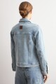 Chaqueta clásica de jean jean medio