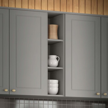 BOTELLERO DE COCINA MDF GRIS AMERICANA